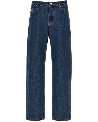 A.P.C. Relaxed Jeans Blu