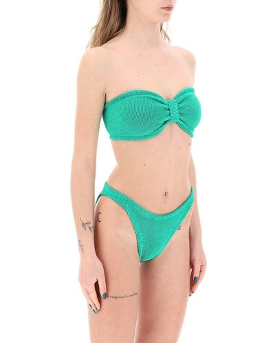 Hunza G Jean Bikini Set - Green