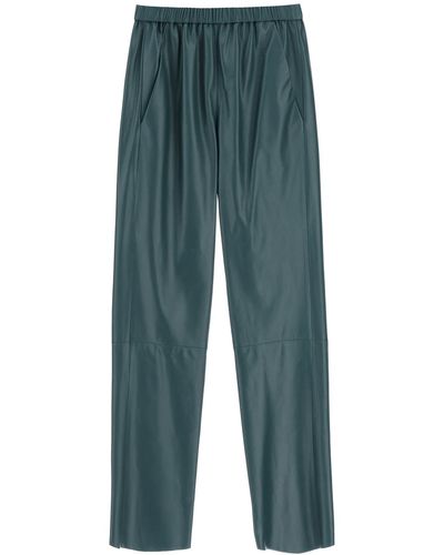 DROMe Pantaloni casual in nappa - Verde