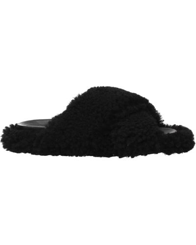 Marni Slippers And Clogs Fur Black