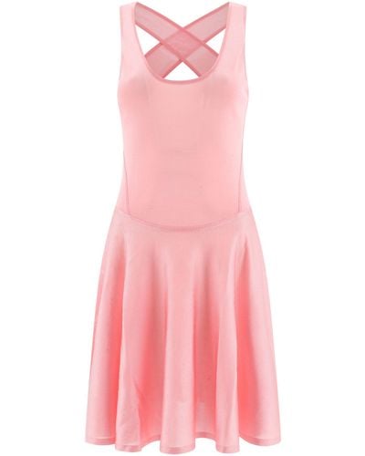 Alaïa Flared Dress - Pink