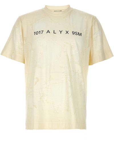 1017 ALYX 9SM Translucent Graphic T Shirt Bianco - Neutro