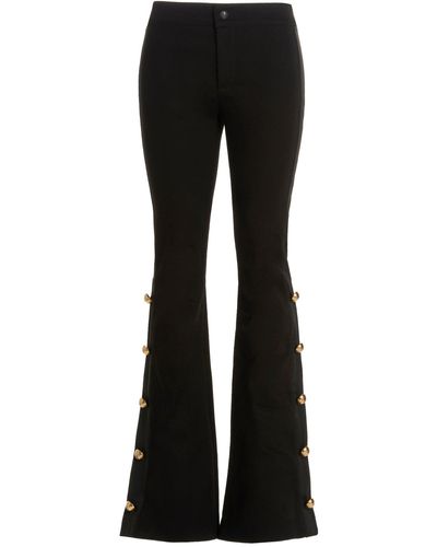 Emilio Pucci Maxi Button Pants - Black