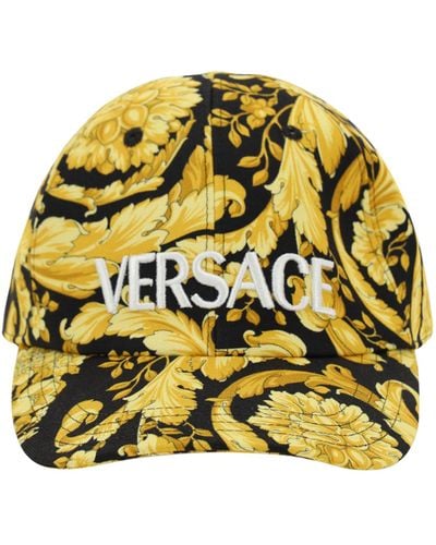 Versace Cappello Da Baseball - Yellow