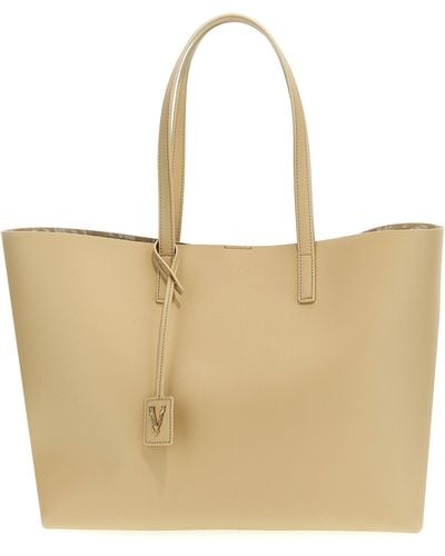 Versace 'Virtus' Shopping Bag - Natural