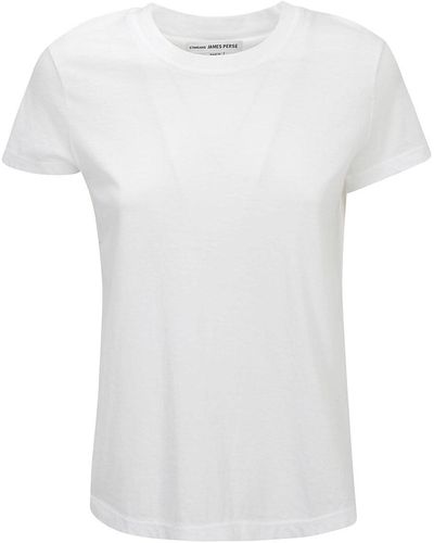 James Perse T-Shirt Vintage - Bianco