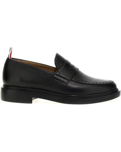 Thom Browne 'Penny' Loafers - Black