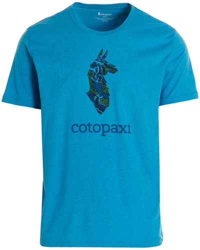 COTOPAXI T-shirt 'altitude Llama' - Blue