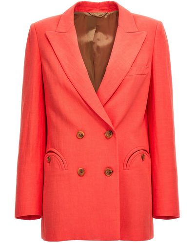 Blazé Milano Rox Star Everyday Blazer And Suits Rosa - Rosso