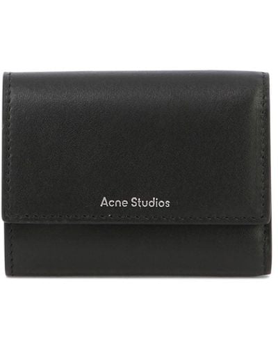 Acne Studios Trifold Wallet Wallets & Card Holders - White