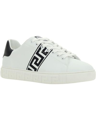 Versace Low Top Trainers - White