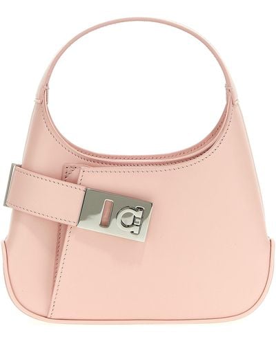 Ferragamo Archive Mini Hand Bags - Pink