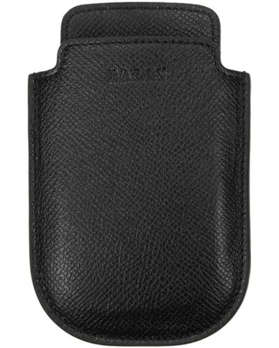 Bally Selfphone Cover Baberry Leather Black