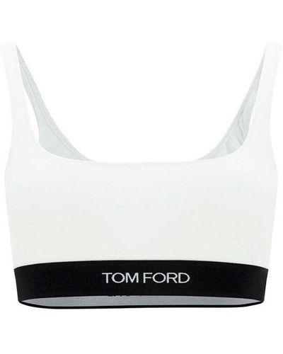 Tom Ford Modal signature bralette - Bianco