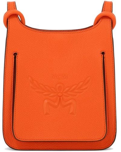 MCM "Himmel" Crossbody Bag - Orange