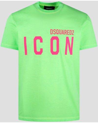 DSquared² Be Icon Cool Fit T-Shirt - Green
