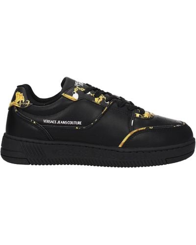 Versace Versace Jeans Trainers Couture Leather - Black