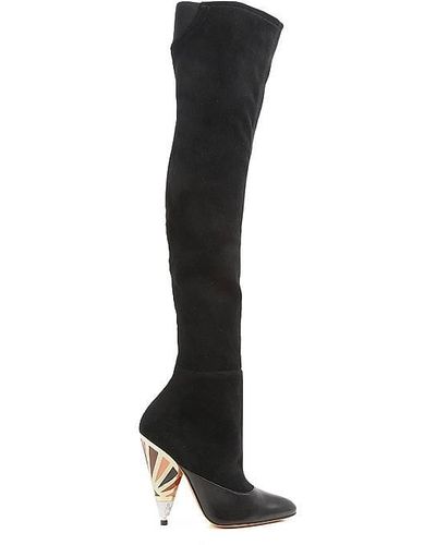 Givenchy Boots Suede - Black