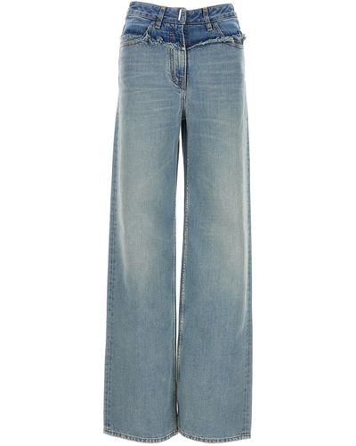 Givenchy Baggy Jeans Celeste - Blu