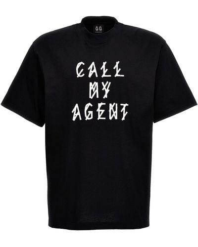 44 LABEL Agent T-shirt - Black