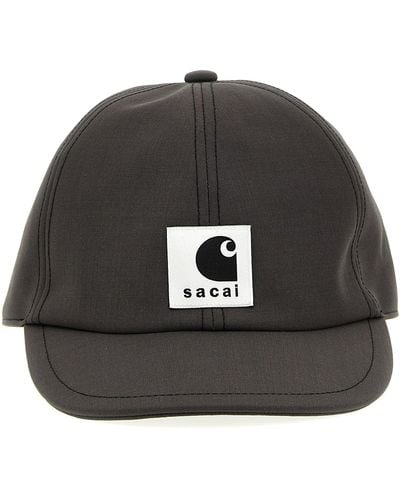 Sacai X Carhartt Wip Cap - Black