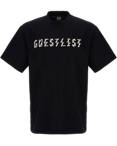 44 LABEL Guestlist/berlin Sub' T-shirt - Black