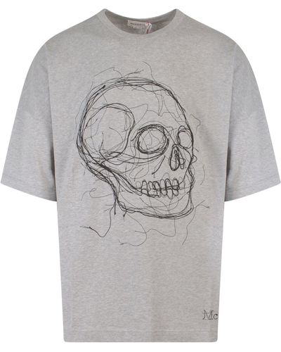 Alexander McQueen T-Shirt - Gray