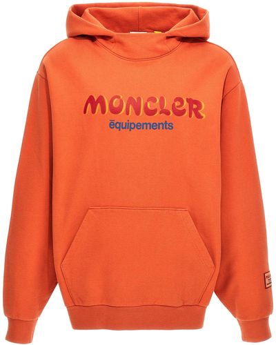 Moncler Genius Salehe Bembury Hoodie Sweatshirt - Orange