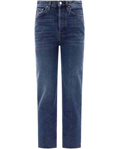 Totême Classic Cut Jeans - Blue