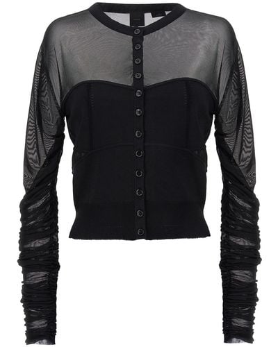 Pinko Gelso Sweater, Cardigans - Black