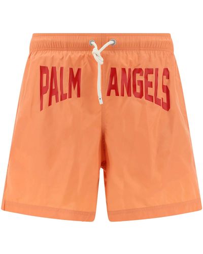 Palm Angels Costume da Bagno - Arancione