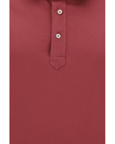 Brunello Cucinelli T-Shirts - Red