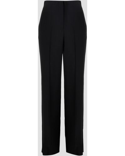 Alberta Ferretti High Waist Tailored Pants - Black