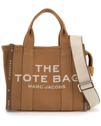 Marc Jacobs The Jacquard Small Tote Bag - Brown