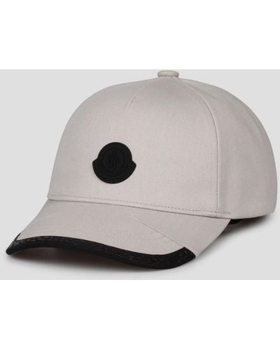Moncler Logo Baseball Cap - Gray
