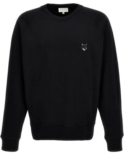 Maison Kitsuné Bold Fox Head Sweatshirt - Black