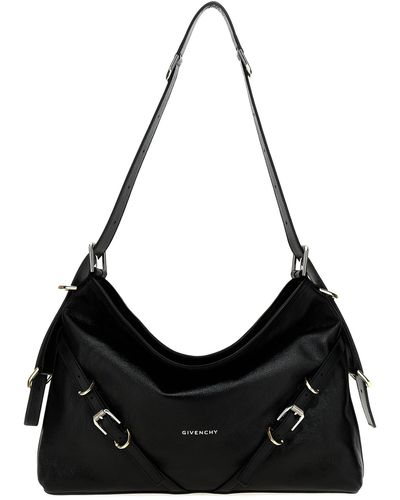 Givenchy Voyou Shoulder Bags - Black