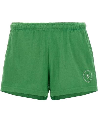 Sporty & Rich 'Src' Shorts - Green