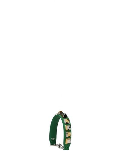 Fendi Shoulder Strap Leather Green - Multicolor