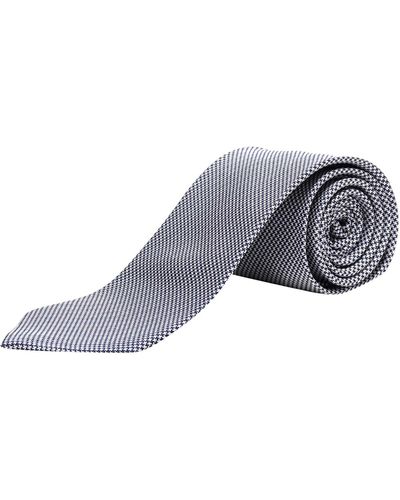 Nicky Silk Tie - Grey