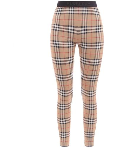 Burberry check cheap leggings