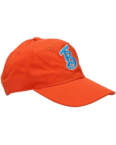 Champion Hats Cotton Orange - Red