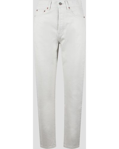 Saint Laurent High-waisted slim-fit jeans - Bianco