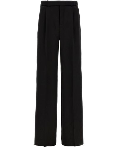 Saint Laurent Flared Pants - Black