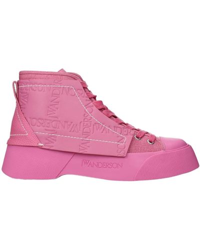 JW Anderson Sneakers Leather Pink Desert Rose
