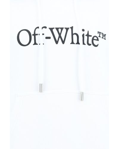 Off-White c/o Virgil Abloh Big Bookish Skate Hoodie - White