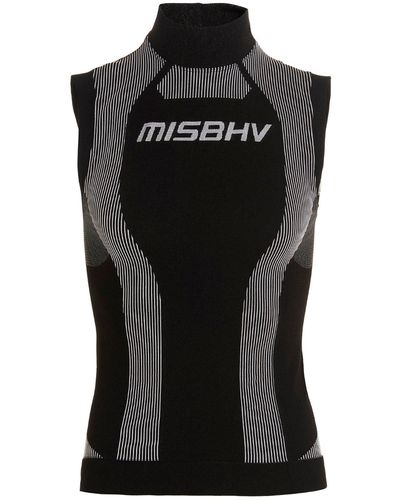 MISBHV 'Sport' Top Bianco/nero