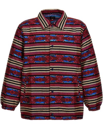 Needles Patterned Jacket - Red