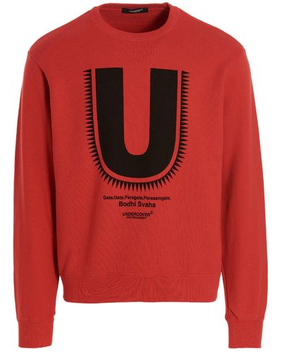 Undercover Printed Sweatshirt - Red