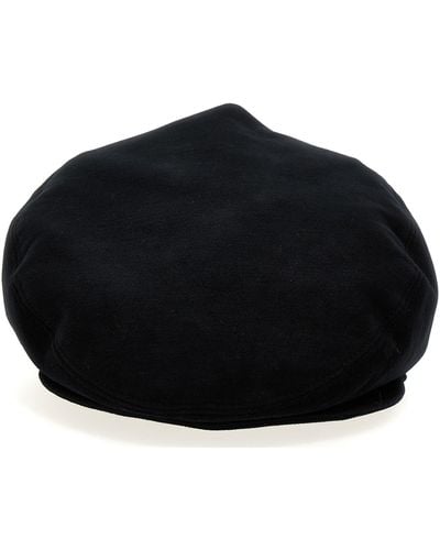 Dolce & Gabbana Velvet Cap Cappelli Nero